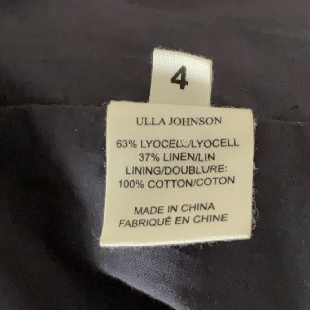 Ulla Johnson linen blend classic Blazer size 4 - Picture 4 of 6